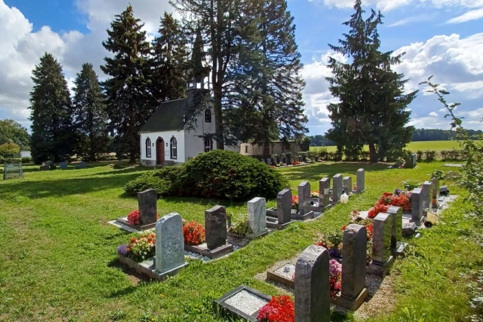 Friedhof Gersdorf bei Hainichen mit Kapelle